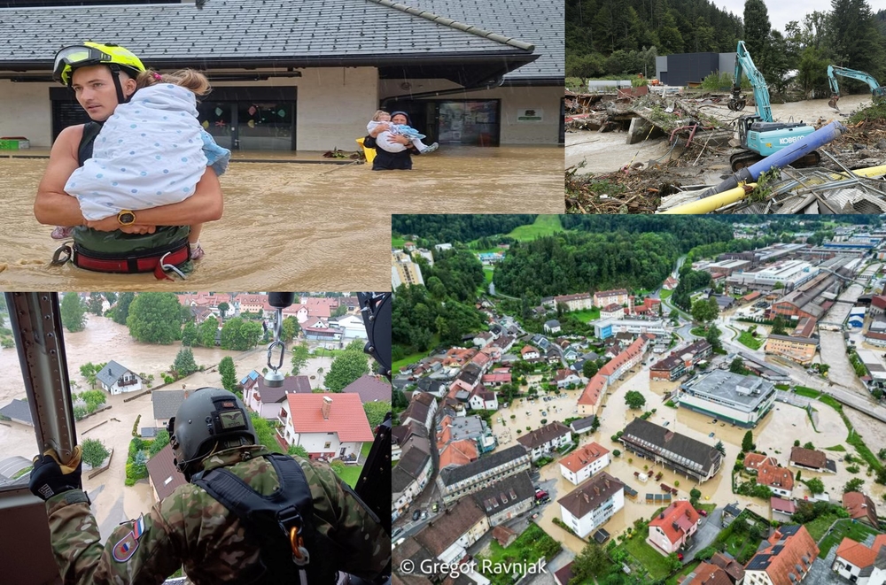 The unprecedented FLOODINGS in SLOVENIA - information for the international VZMD network