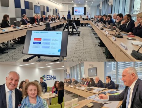 VZMD President travels directly from China to the EU Securities &amp; Markets Authority Headquarters in Paris for the Constitu...