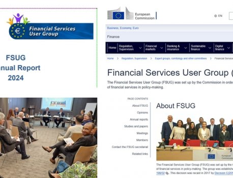 EUROPEAN COMMISSION – Financial Services User Group (FSUG) published an important Annual Report...